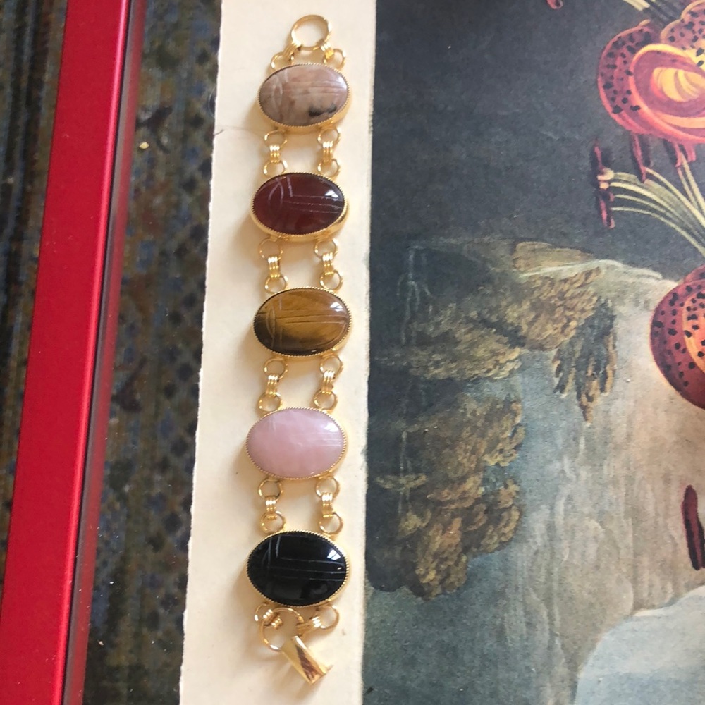 Vintage Scarab Bracelet